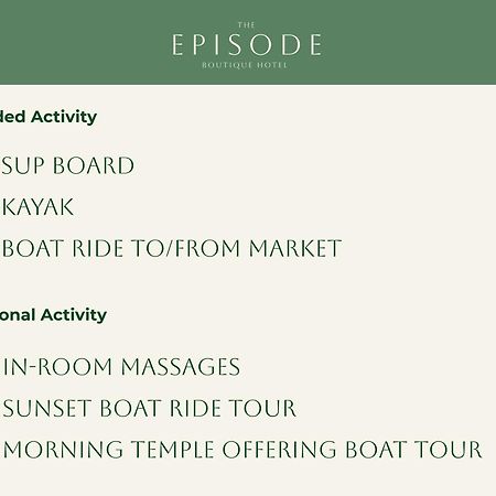The Episode Boutique Hotel 素叻他尼 外观 照片